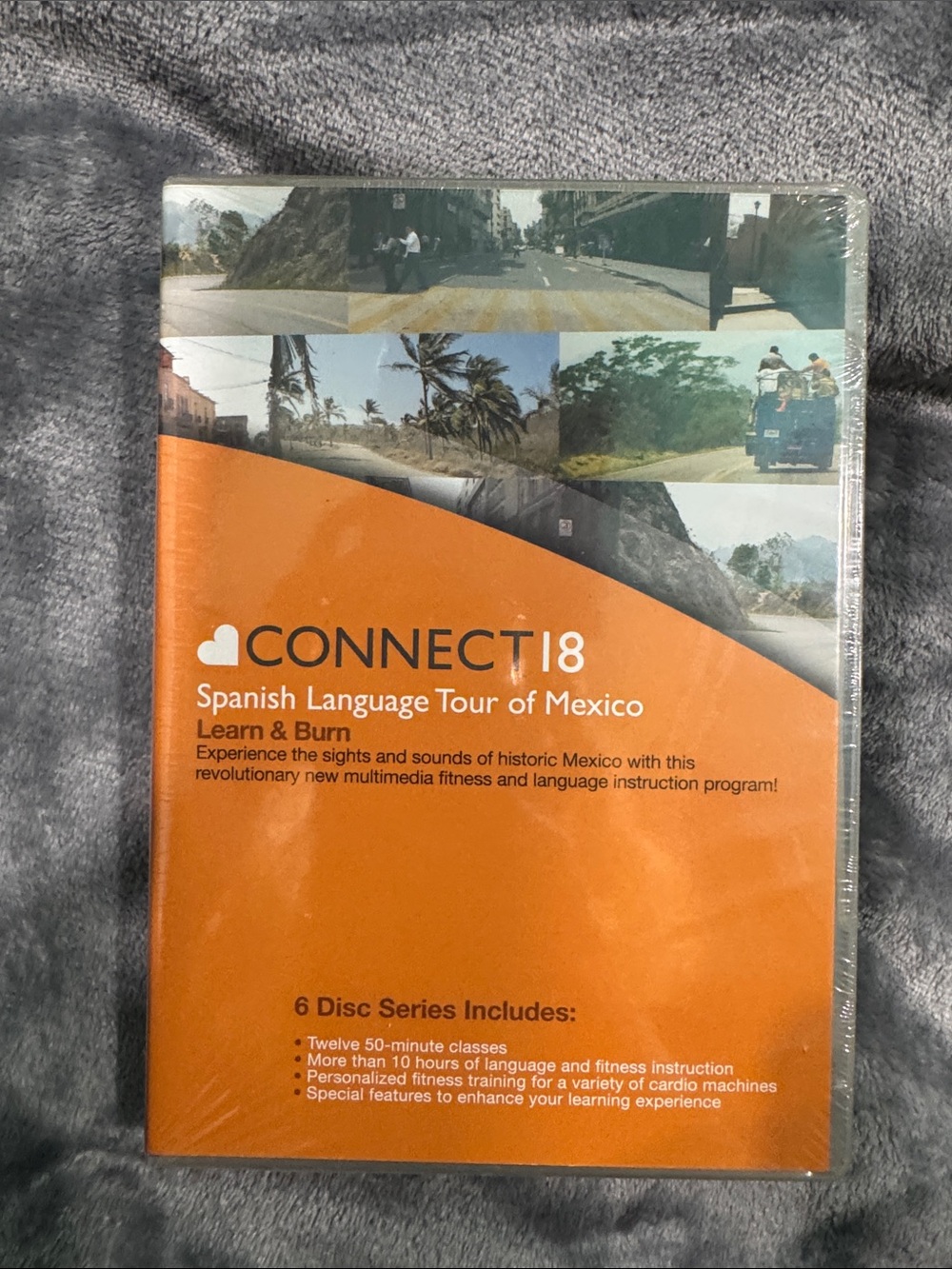 CONNECT | 8 Spanish Language Tour of Mexico DVD Set -